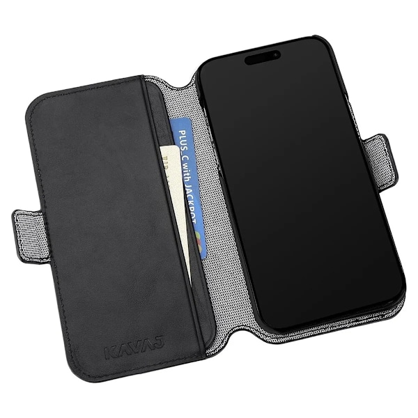KAVAJ iPhone 15 Pro Max Fodral Phoenix Svart