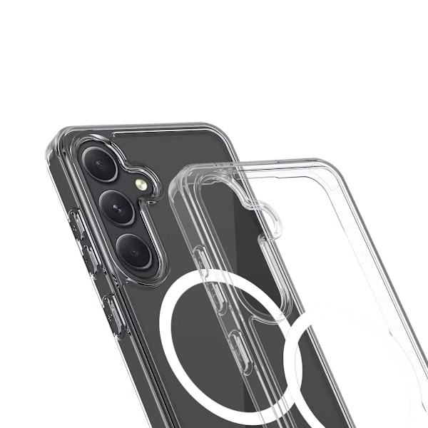 Rvelon Magsafe-skal för Samsung Galaxy S24 FE - Transparent
