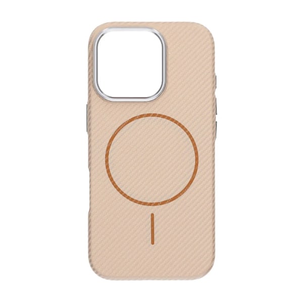 iPhone 16 Pro Mobilskal Carbonmönstrad - Guld