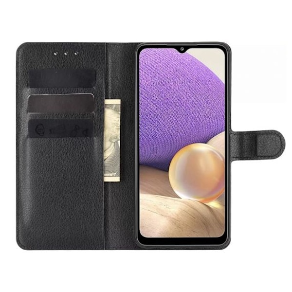 Samsung Galaxy A33 5G Plånboksfodral med Stativ - Svart