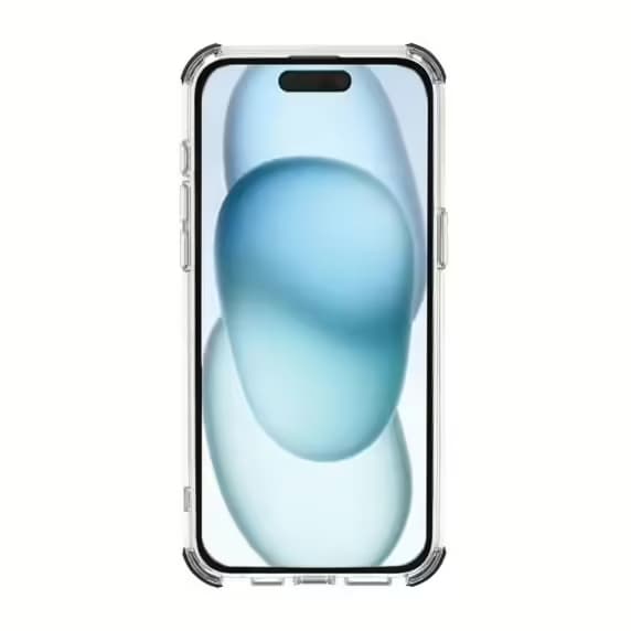 Rvelon Four-corner anti-falling magnetic suction Case For iPhone 15 Pro Black