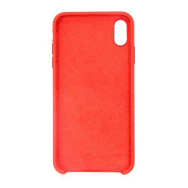 Silicone Case For iPhone XS Max Red