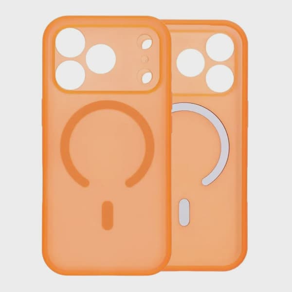 Precise Hole Shield MagSafe-skal iPhone 17 Pro - Orange