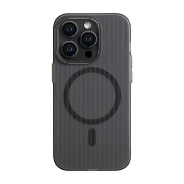 iPhone 13 Pro Max Mobilskal Korrugerad - Svart