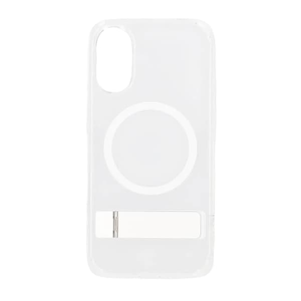 Mobilskal Rvelon med Stativ för iPhone 17 - Transparent