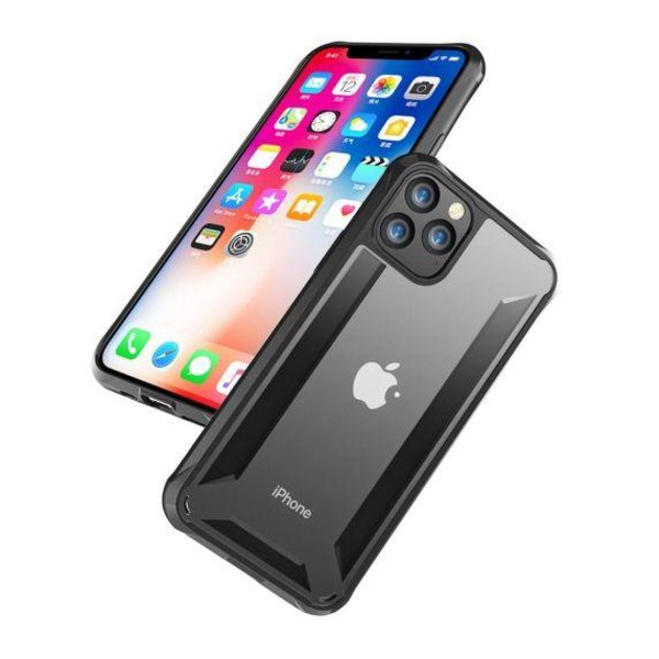 TPU Edge Transparent Frosted Shockproof Case For iPhone 11 Pro B