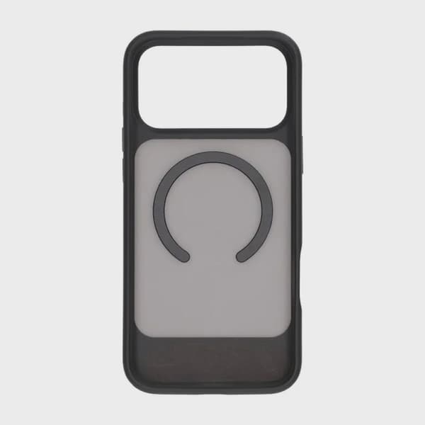Mobilskal med Stativ för iPhone 17 Pro - Svart