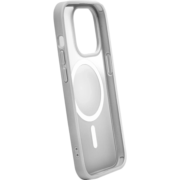 iPhone 15 Pro cover GRADIENT, silver