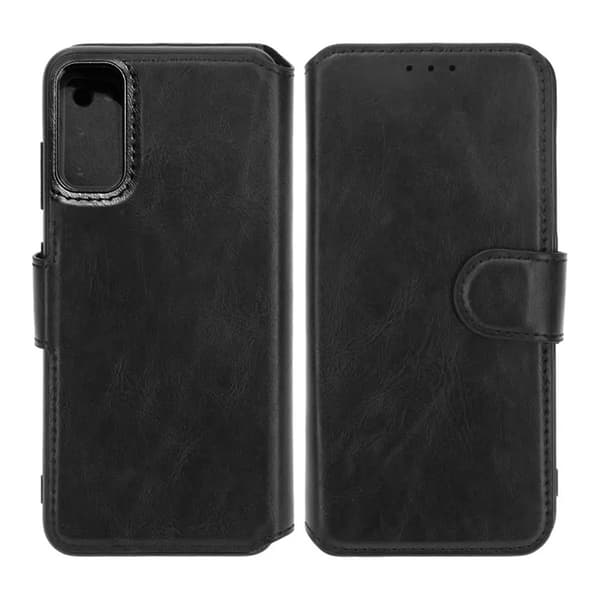 Samsung S20 Plånboksfodral Extra Kortfack och Stativ RV - Svart