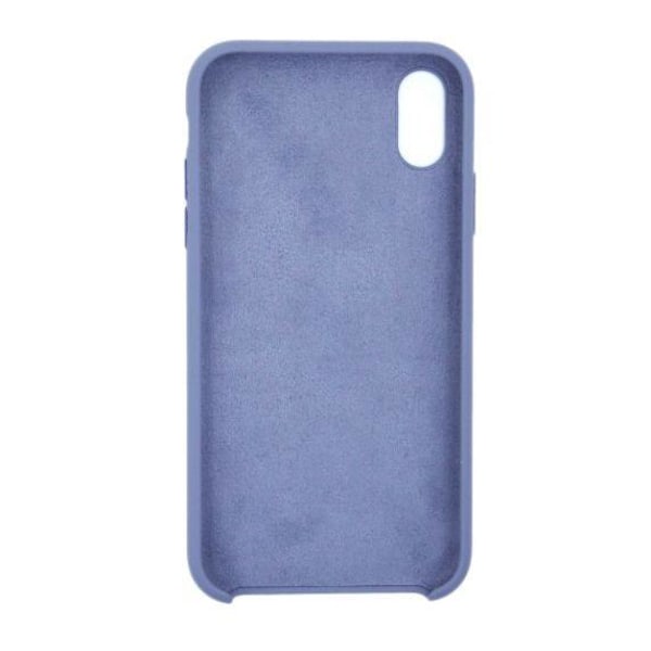 Silicone Case For iPhone XR Lavender Gray