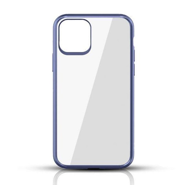 iPhone 11 Transparent Shockproof With TPU Edge Case Blue