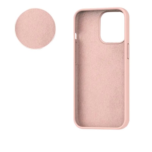 SiGN Liquid Silicone Case för iPhone 14 Pro Max - Sand Rosa