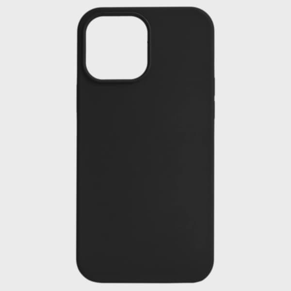 iPhone 13 Pro Max silicone back cover,Black