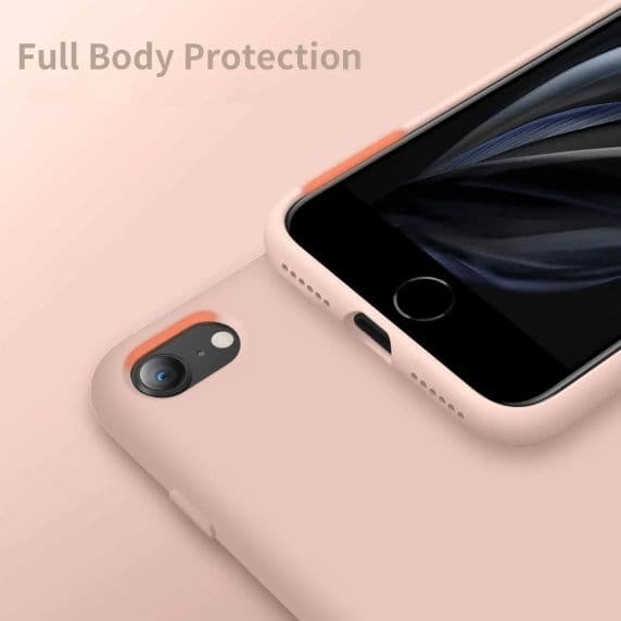 iPhone 7/8/SE2020 Silikonskal Rvelon - Beige