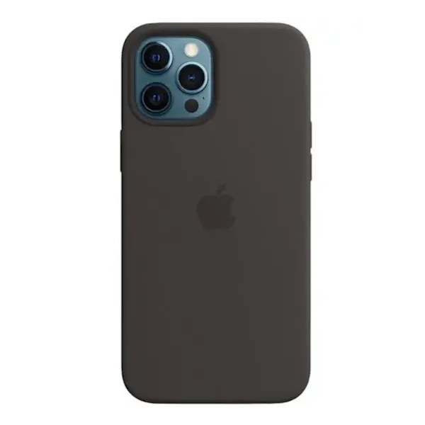 Apple Silicone MagSafe Case iPhone 12 Pro Max Black