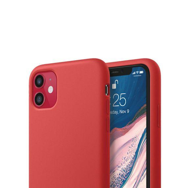 Silicon Case Red For iPhone 11