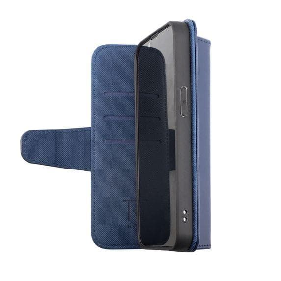 iPhone 14 Plus Plånboksfodral Extra Kortfack Rvelon Färg Blå