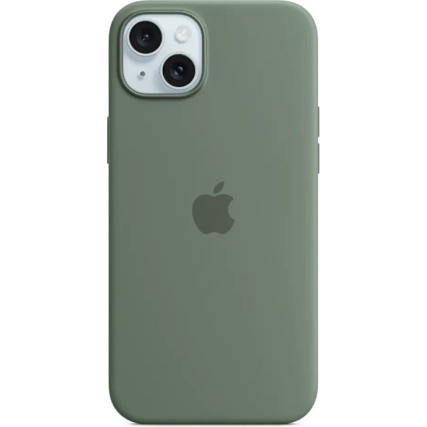 Apple Fall Iphone 15 Plus Silicone Grönt