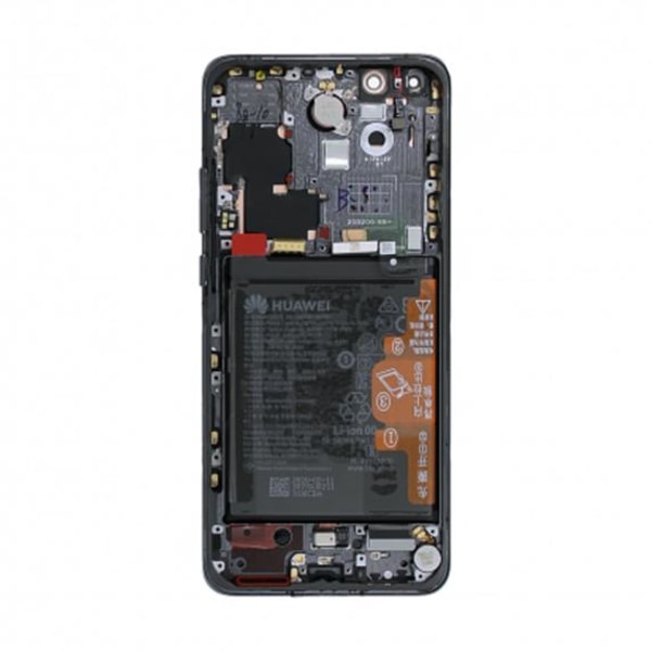 Huawei P40 Pro Skärm/Display med Batteri Original - Svart