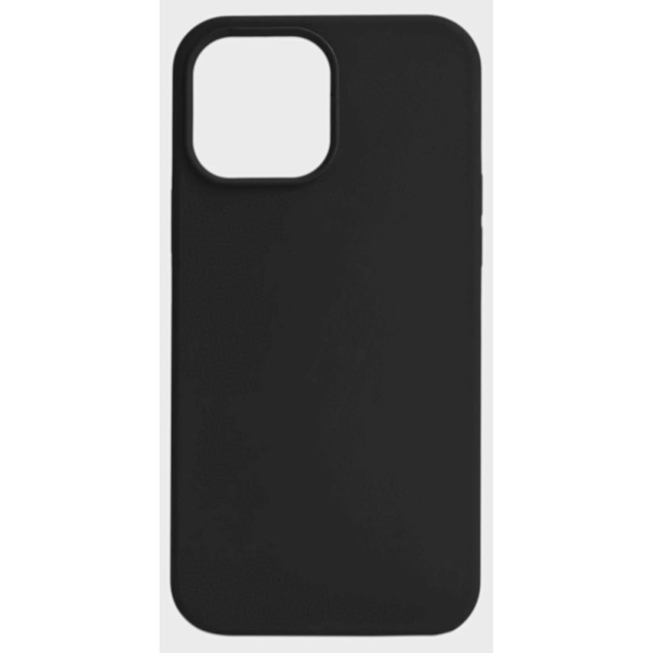 iPhone 13 silicone back cover, Black