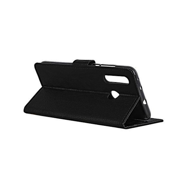Flip Stand Leather Wallet Case For Huawei P Smart Z Black