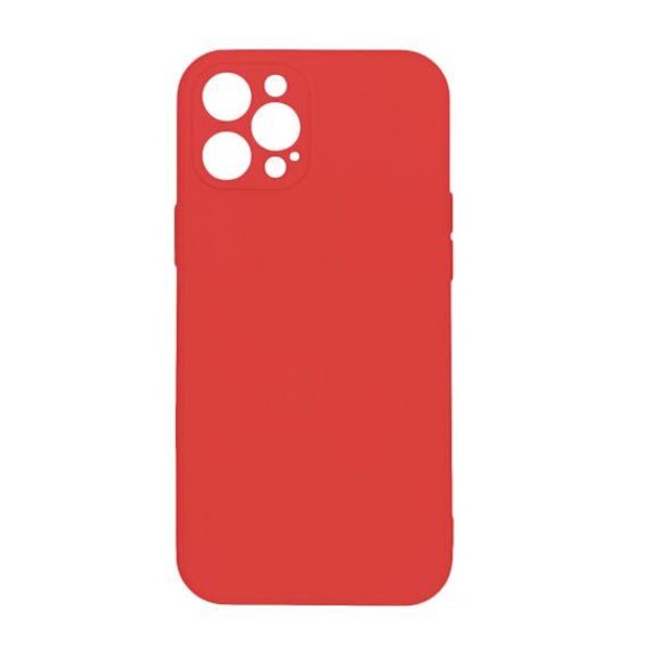 Apple iPhone 12 Mini Soft Silicone Case Red High Quality