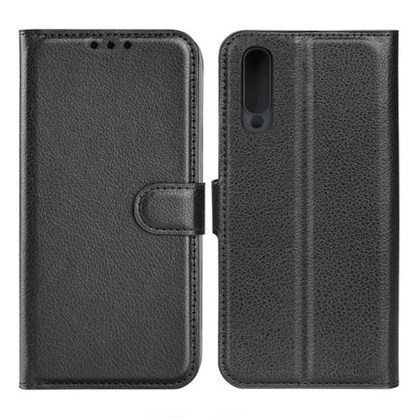 Samsung Galaxy A50s Plånboksfodral med Stativ - Svart
