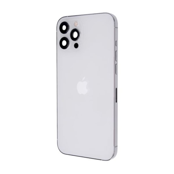 iPhone 12 Pro Max Baksida med Komplett Ram - Silver