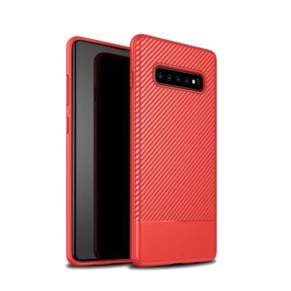 Fitted Case For Samsung S10 Red