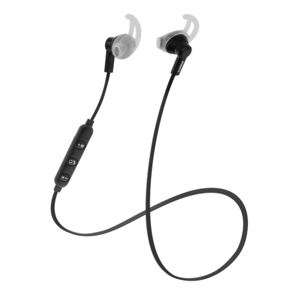 STREETZ Stay-in-ear Bluetooth Hörlurar - Svart