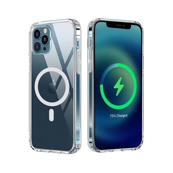 Stöttåligt MagSafe Skal iPhone 13 Pro - Transparent