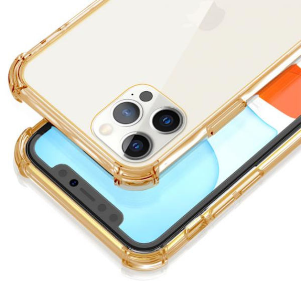 Apple iPhone 12 Pro Max Shockproof Case High Quality Gold