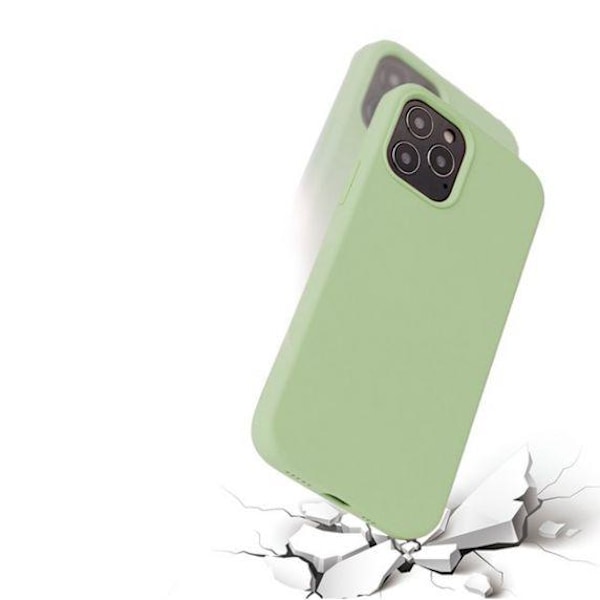 iPhone 13 Pro Liquid Silikonfodral Matcha Green