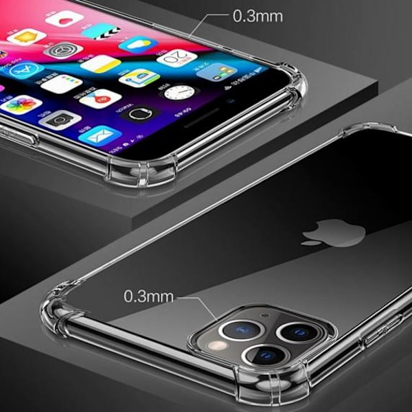 Apple iPhone 12 Pro Max Shockproof Case Transparent High Quality