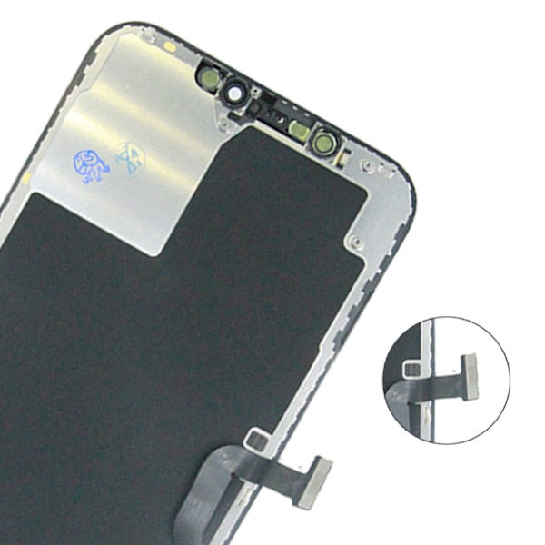 iPhone 12 Pro Max LCD Skärm - Svart (Tagen från ny iPhone)