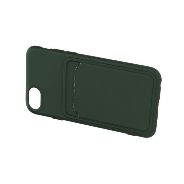 Silikonskal med Korthållare iPhone 7/8/SE (2020/2022) - Militärg