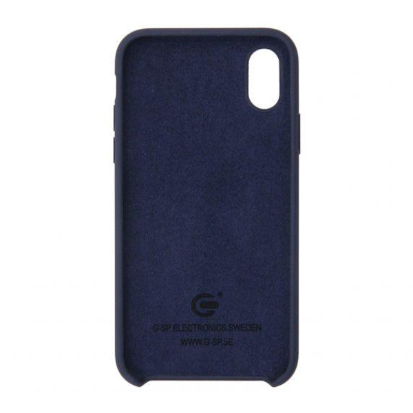 Liquid Silicone Case For iPhone X/XS Blue