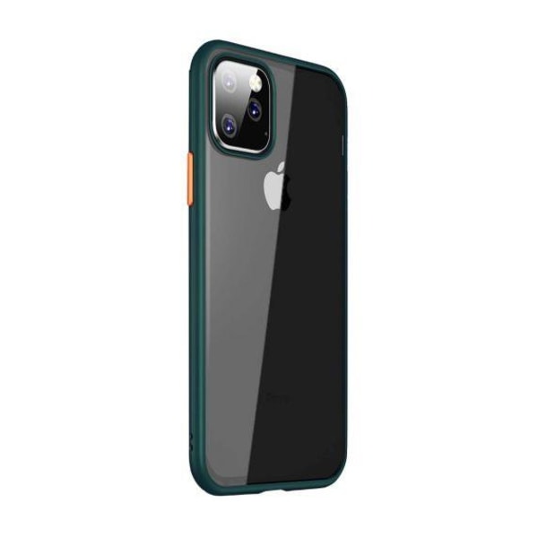 TPU Edge Transparent Shockproof Case For iPhone 11 Green