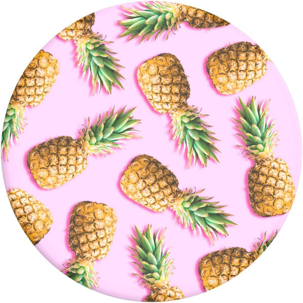 PopSockets Basic Grip Med Ställfunktion Pineapple Palooza