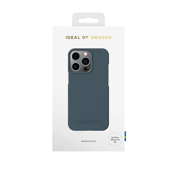 iDeal iPhone 14 Pro Seamless Skal - Midnight Blue