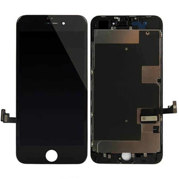 iPhone 8 Plus C11 Skärm/Display - Svart