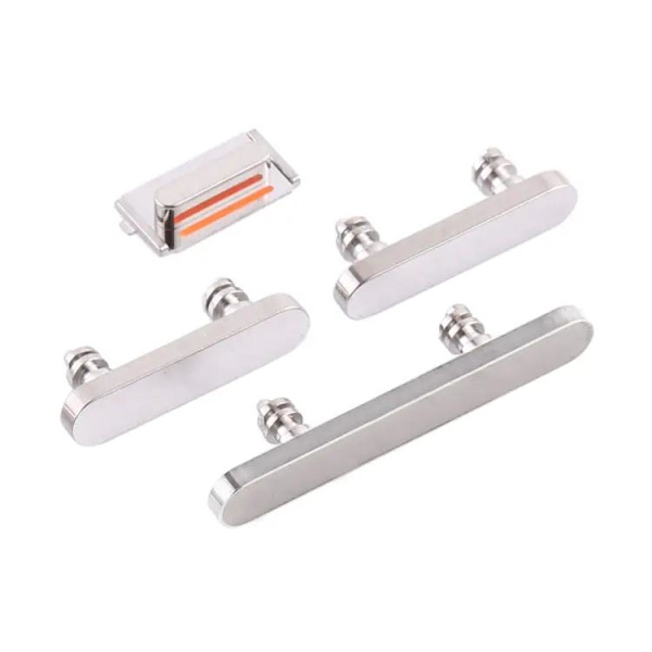 iPhone 12 Pro Sidoknappar - Silver