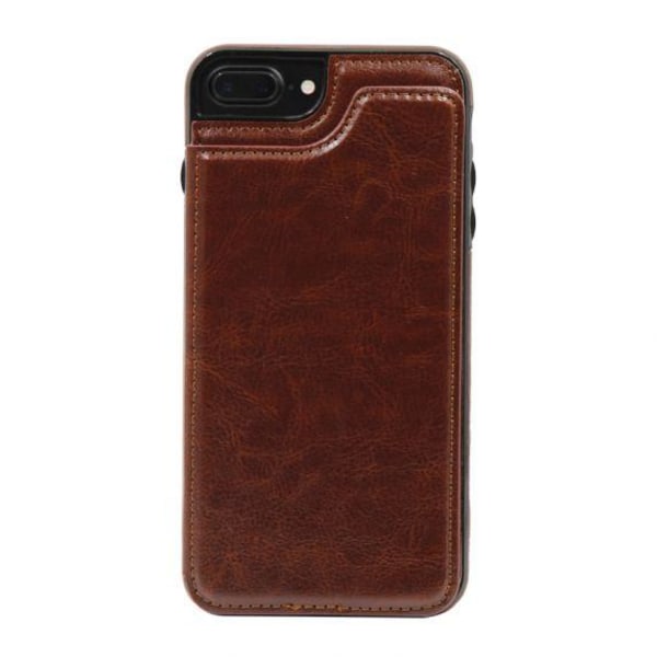 Fitted Leather Case For iPhone 7 Plus/8 Plus Brown