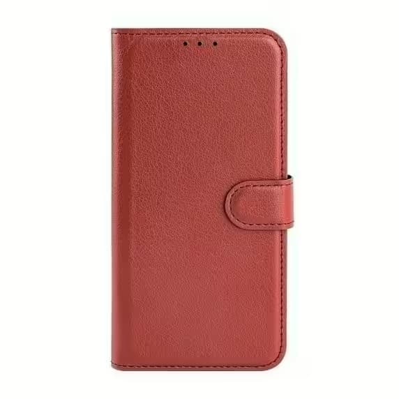 Samsung Galaxy S24 Plånboksfodral med Stativ - Brun