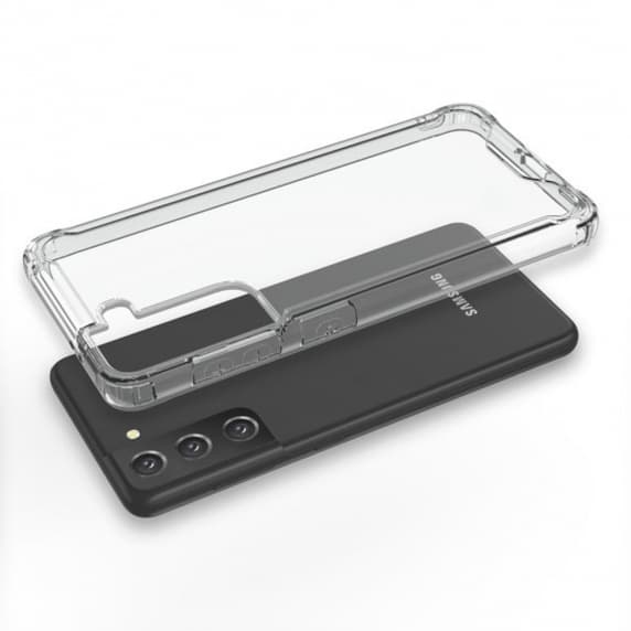 Stöttåligt Mobilskal Samsung Galaxy S21 - Transparent