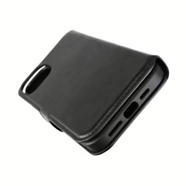 iPhone 15 Plus Plånboksfodral Magnet Rvelon - Svart