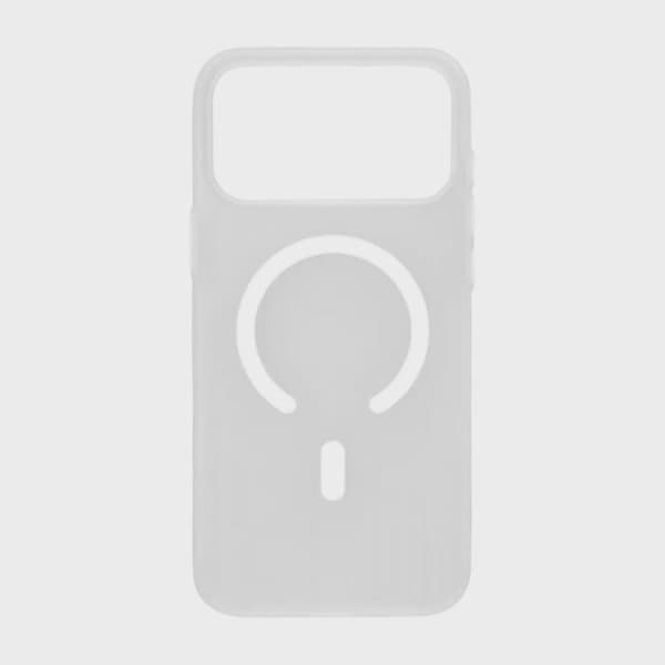 Korrugerat Mobilskal för iPhone 17 Pro - Frostat Vit
