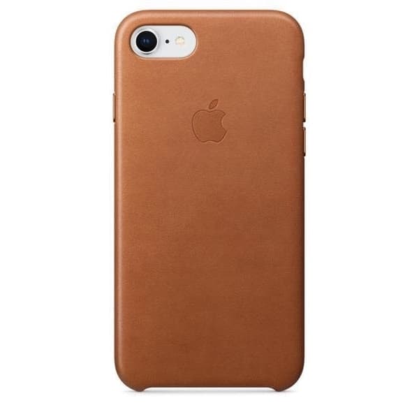 Apple Original iPhone 8 Skal leather case- brun