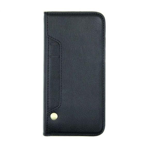 Flip Stand Leather Wallet Card holder Case Black For iPhone XS Max
