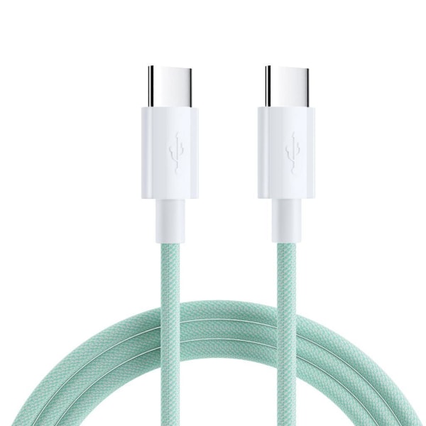 SiGN Boost USB-C till USB-C Kabel, 60W, 1m - Grön